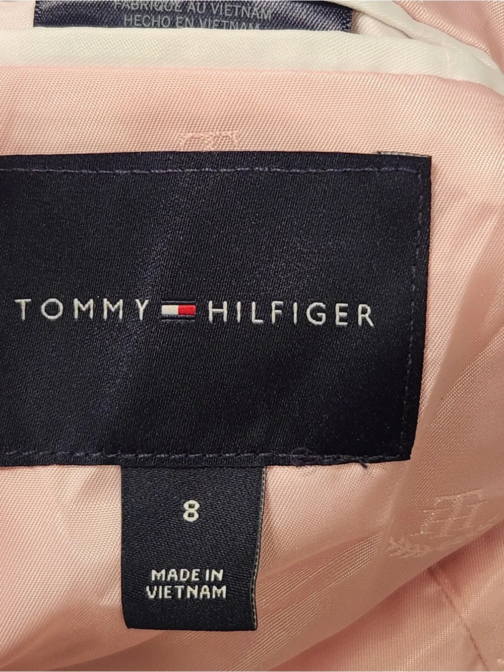 NWT Tommy Hilfiger Light Pink Sport Jacket Blazer Suit Jacket Wedding Formal